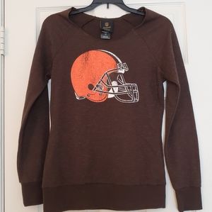 Junior's Small Cleveland Browns Sweater
